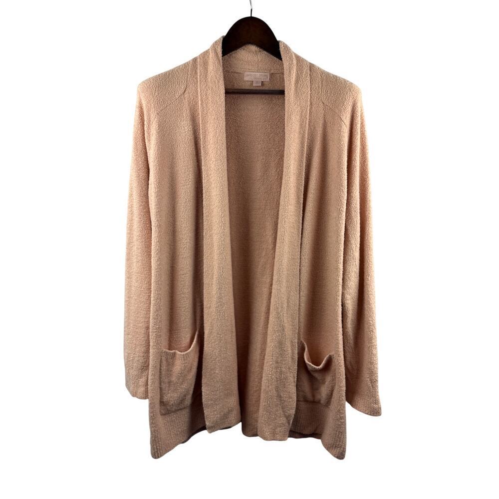 Women’s Barefoot Dreams XL Peachy Nude Plush Cardigan
